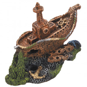 Decor Epava Galleon, S: 18 x 11 x 16 cm, 234/107812