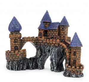 Decor pentru Acvariu, Castel, 15 x 9 x 12.5 cm