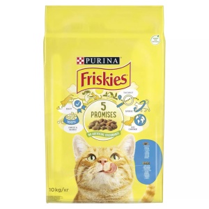 Friskies Cat Steril, cu Somon si Legume, 10 kg