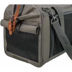 Geanta de Transport, Finlay, 43 x 26 x 32 cm, Pana la 10 kg, Negru/Gri - Img 3