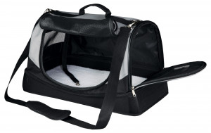Geanta de Transport, Holly, 30 x 30 x 50 cm, Pana la 15 kg, Negru/Gri - Img 3