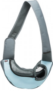 Geanta Frontala de Transport Sling, 50 x 25 x 18 cm, Gri Deschis/Albastru Deschis, 28883 - Img 1
