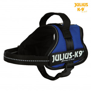 Ham Julius-K9 Mini, Culoare Albastru, Marime XS, Dimensiune 40–53 cm/22 mm