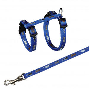 Ham si Lesa pentru Pisici Junior, Diverse Culori, 21–33 cm/8 mm, Culoare Cu Model - Img 3