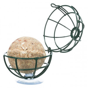 Hranitor Exterior Cu Ventuza, Pentru Bile De Grasime, 7 cm, Verde