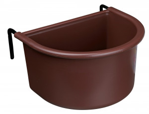 Hranitor Plastic pentru Pasari, 400 ml/11 x 8 cm, Diverse Culori - Img 3