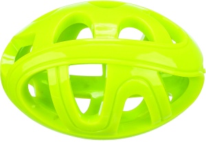 Jucarie De Apa Pentru Caini, Minge Rugby, TPE, 11 cm, 33544