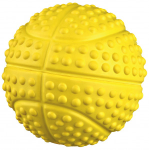 Jucarie Minge Cauciuc Natural 7 cm cu Sunet 34845 - Img 2