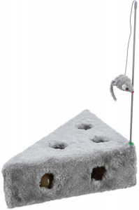 Jucarie pentru Pisici, Cascaval cu 3 Mingi, Plus, 36 x 8 x 26/26 cm