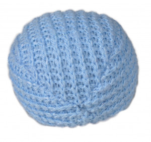 Jucarie Pentru Pisici, Set 2 X Mingi Tricotate, 4.5 cm - Img 2