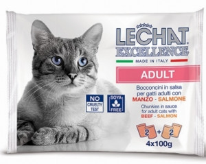 Lechat excelence, 4 x 100 g, Adult, Vita-Somon