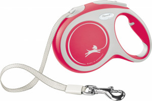 Lesa Flexi Comfort Banda, L: 5m/60 kg, Rosu, 213603