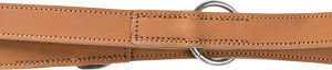 Lesa Piele Rustic Heartbeat, L- x L: 2 m/25 mm, Maro, 19013 - Img 3