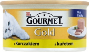 Pateu Pisici Gourmet Gold Pui, 85 g