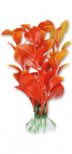 Planta Artificiala Pentru Acvariu, Blister, 10 cm, Rosu/Galben - Img 2