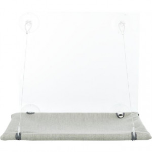 Sezlong Atasabil pe Fereastra, 50 x 30 cm, pana la 12 kg, Gri - Img 3
