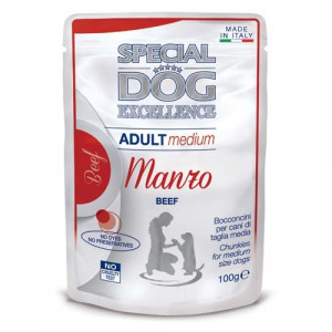 Special Dog Excelence Pouch Hrana Umeda, Medium Adult, Vita, 100 g