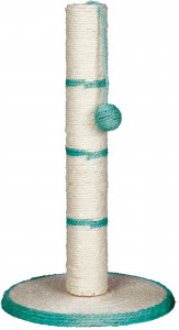 Stalp cu Sisal de Zgariat cu Jucarie, Diverse Culori, Dimensiune 50 cm