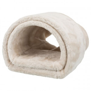 Tunel Plush pentru Rozatoare, 27 x 21 x 80 cm, Bej, 63102 - Img 7