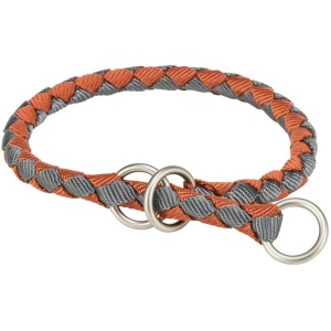 Zgarda Coarda Cavo Strangulanta, S 30-36 cm / 12 mm, Ruginiu/Graphite, 144330
