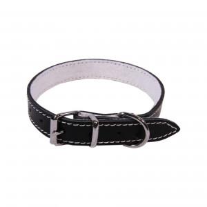 Zgarda Exo L0 -L6, Pasla, Piele, Culoare Negru, Dimensiune 2.0/45 cm