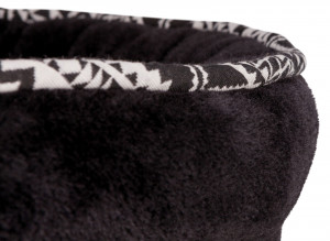 Ansamblu Giada, cu Sisal, cu Hamac, 112 cm/ 65 × 38 cm, Negru/Alb, 43466 - Img 6