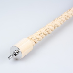 Bat pentru Colivie, din Bumbac si Sisal, 130-140 x 2 cm - Img 6