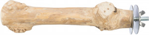 Bat Pentru Colivie, Lemn De Cafea, 20 cm - Img 2