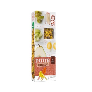 Batoane De Seminte Pentru Canari, Puur Gourmet, Cu Fructe Si Ou, 2 buc/ 60g, L654885 - Img 1