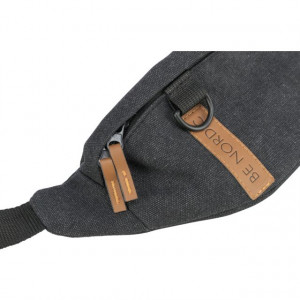 Borseta Be Nordic, 24 x 11 x 8 cm, Negru/Maro - Img 4