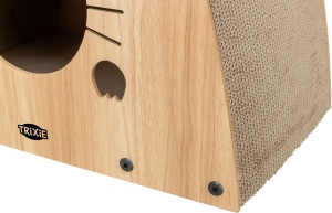 Carton de Zgariat tip Casuta, 48 x 48 x 28 cm, Maro Deschis - Img 3