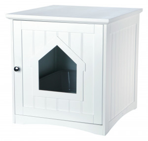 Casuta pentru Litiera, MDF, 49 x 51 x 51 cm, Alb