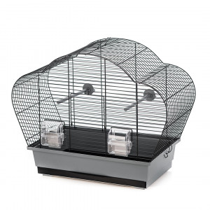 Colivie Beta, 56.5 x 28 x 44.5 cm, Gri/Negru
