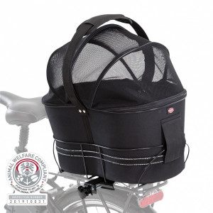 Cos Bicicleta, 29 x 42 x 48 cm, negru
