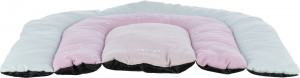 Covoras Junior Patchwork, 68 x 62 cm, Verde Menta/Lila Deschis/Roz - Img 7