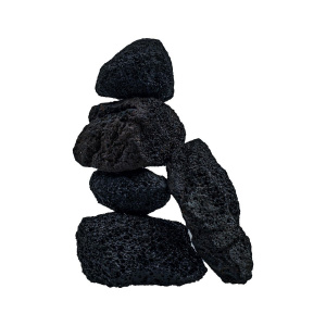 Decor Pentru Acvariu/Terariu, Lava Neagra Set Puzzle, 0,5 kg, HPT-D309 - Img 2