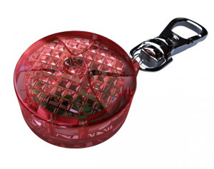 Flasher Pentru Caini/Pisici, Plastic, 2.5 cm, Rosu