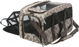 Geanta de Transport, Maxima, Extensibila, 33 x 32 x 54 cm, Pana la 8 kg, Bej/Maro - Img 11