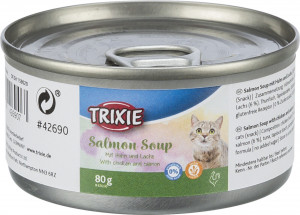 Hrana Pentru Pisici, Supa De Somon Si Pui, 80 g