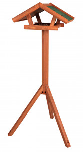 Hranitor Exterior, Natura, cu Suport, 46 x 22 x 44 cm/1.15 m, Maro