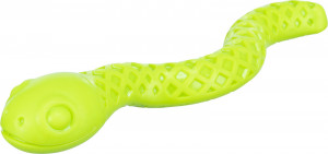Jucarie Caini, Sarpe pentru Eliberare Recompense, Culoare Salvie/Menta, Dimensiune 27 cm