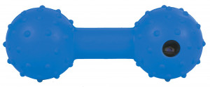 Jucarie Pentru Caini, Gantera Cu Clopotel, Cauciuc, 12.5 cm - Img 3