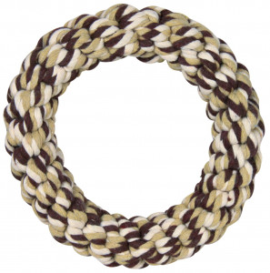 Jucarie Pentru Caini, Inel Din Sfoara, 14 cm