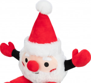 Jucarie Pentru Caini, Xmas Mos Craciun, Plus, Cu Sunet, 54 cm, 92594 - Img 2