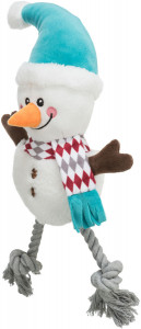 Jucarie Pentru Caini, Xmas Om De Zapada, Cu Sunet, 41 cm - Img 2