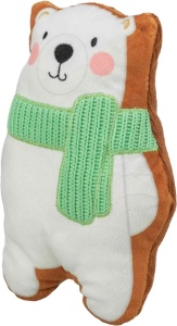 Jucarie Xmas Ursulet, Plush, 20 cm, 92602 - Img 2