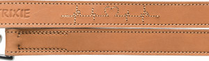 Lesa Piele Rustic Heartbeat, L- x L: 2 m/25 mm, Maro, 19013 - Img 4