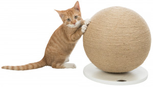 Minge Sisal de Zgariat cu Baza de Lemn, 29 x 31 cm - Img 3