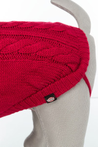Pulover Kenton pentru Caini, L, 55 cm, Rosu, 680038 - Img 2