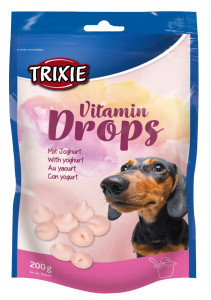 Recompense Pentru Caini, Dropsuri De Vitamine Cu Iaurt, 200 g